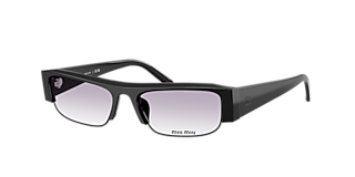 Miu Miu MU 52YS L (54 - 21) with Blue lenses and Pink frame