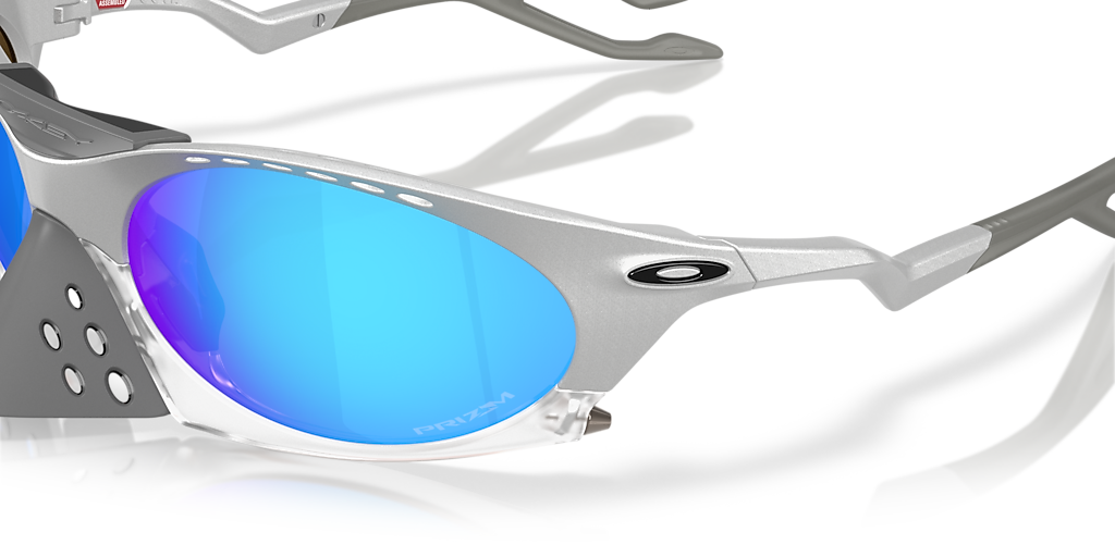 Oakley OO9437 Plantaris L (63 - 19) with Blue lenses and Silver