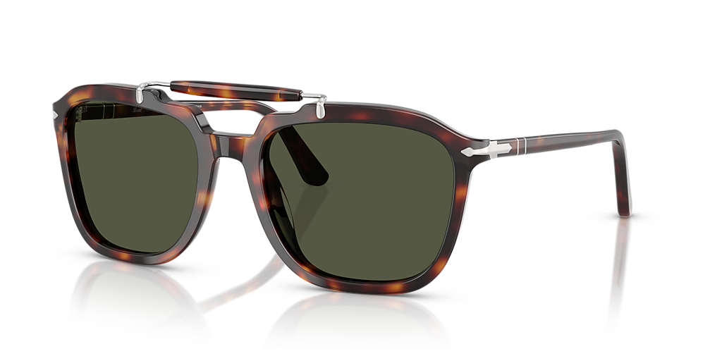 Persol PO0203S - Senna Series XL (57 - 20) with Green lenses and
