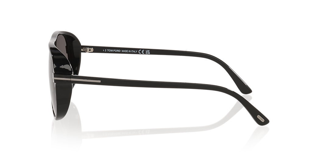 Tom Ford Guillaume_Tr XXL (61 - 12) with Grey lenses and Black