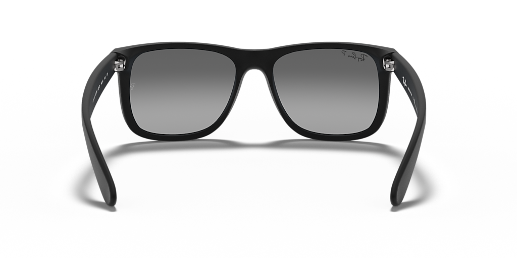 Ray-Ban Justin Classic S (54 - 16) with Grey lenses and Black