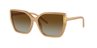 Tory Burch サングラス Tory Burch TY9076U L (58 - 16) with Brown lenses and Brown frame