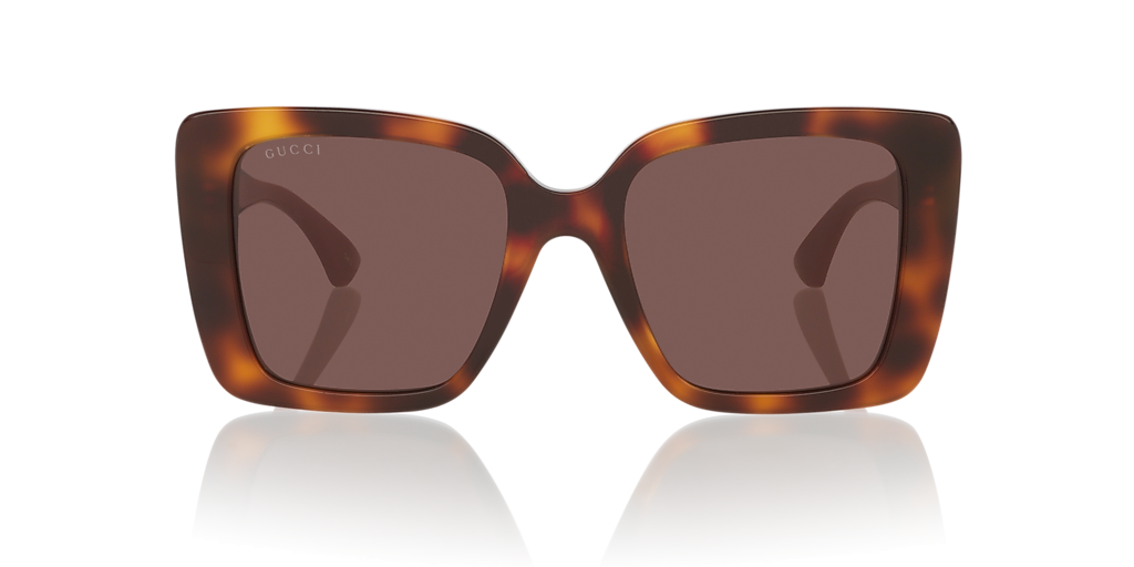 Gucci GG1861S M (53 - 20) with Brown lenses and Tortoise frame