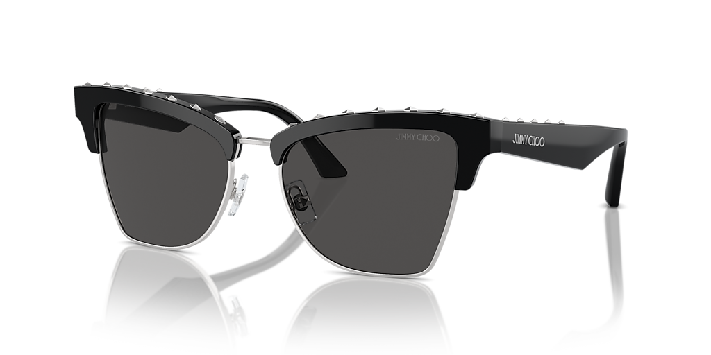 Jimmy Choo JC5014 M (54 - 17) with Grey lenses and Black frame