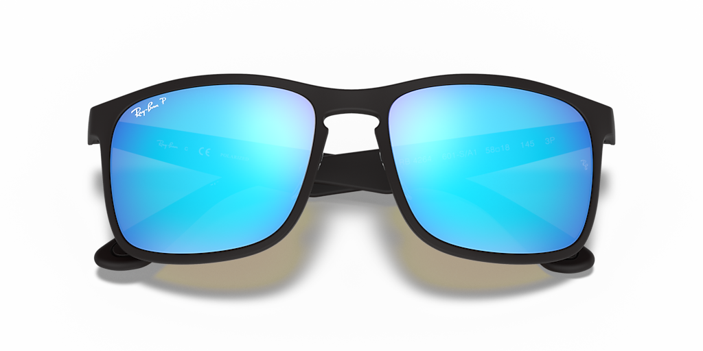 Ray-Ban RB4264 Polarized+ Lenses XL (58 - 18) with Blue lenses and