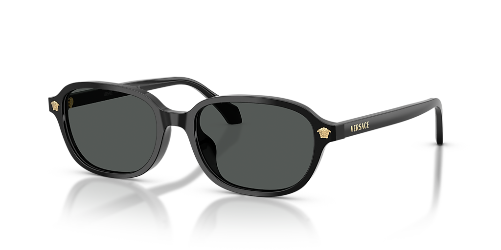 Versace VE4514D M (53 - 17) with Grey lenses and Black frame