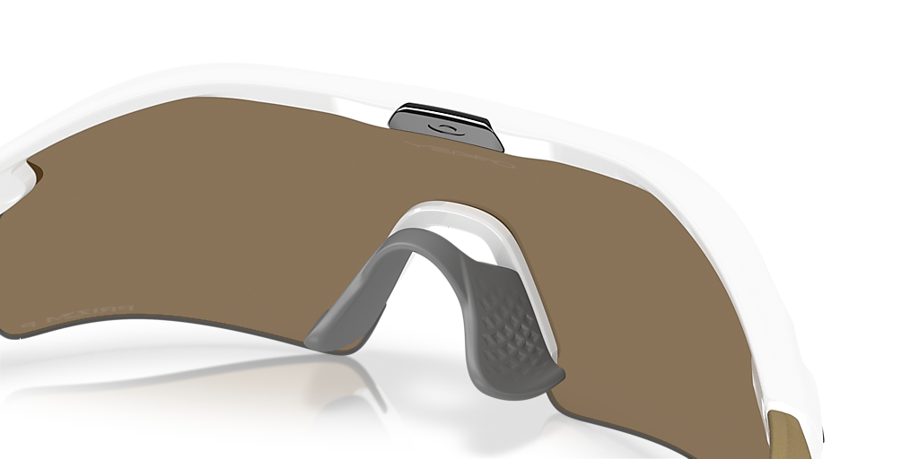 Oakley Radar® Plate​ L (36 - 136) with Gold lenses and White frame