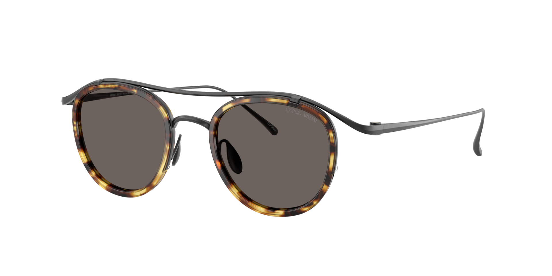 Giorgio Armani Man Sunglass AR6179T - Frame color: Matte Black, Lens color: Dark Grey