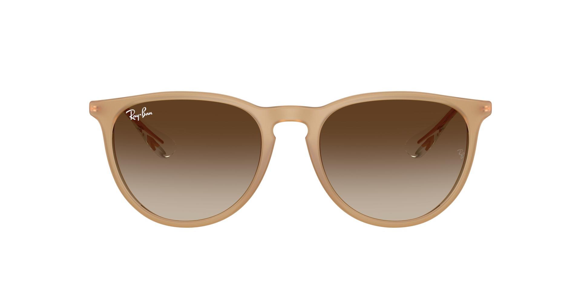 Ray-Ban Erika Classic M (54 - 18) with Brown lenses and Brown