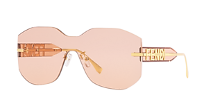 Fendi FE40089I XL (53 - 19) with Pink lenses and Pink frame