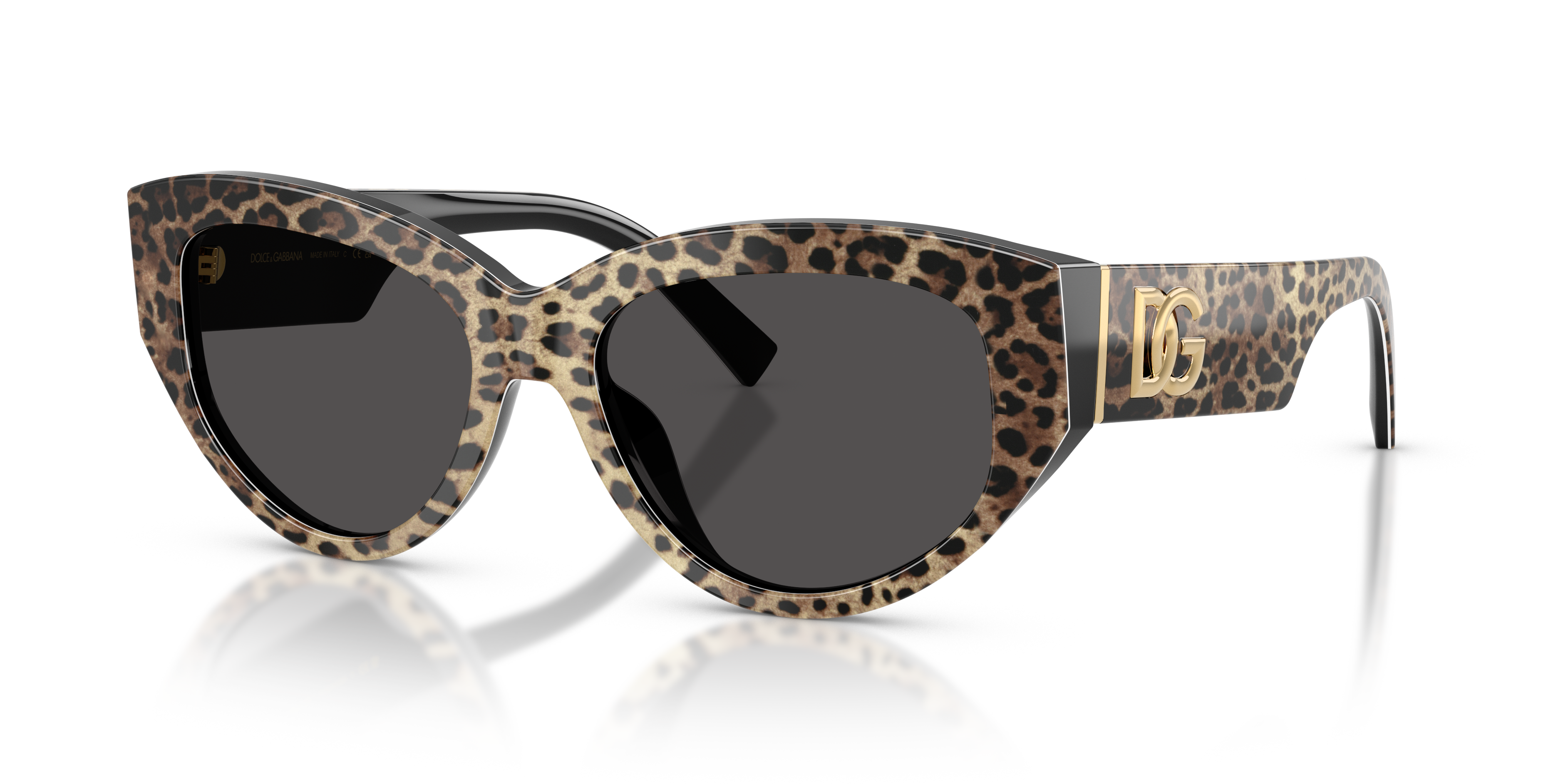 Dolce&Gabbana DG4514 L (55 - 17) with Grey lenses and Black frame