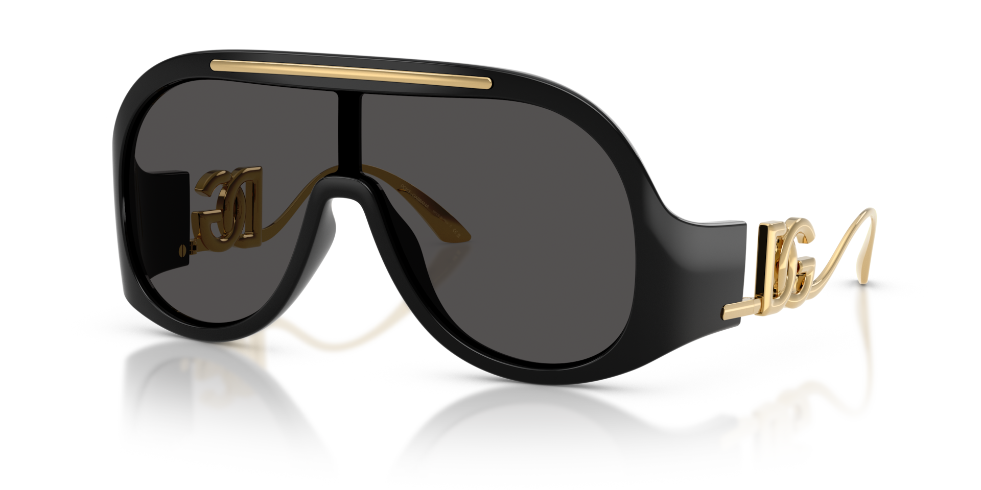 Dolce&Gabbana DG6202 XXL (0 - 128) with Grey lenses and Black