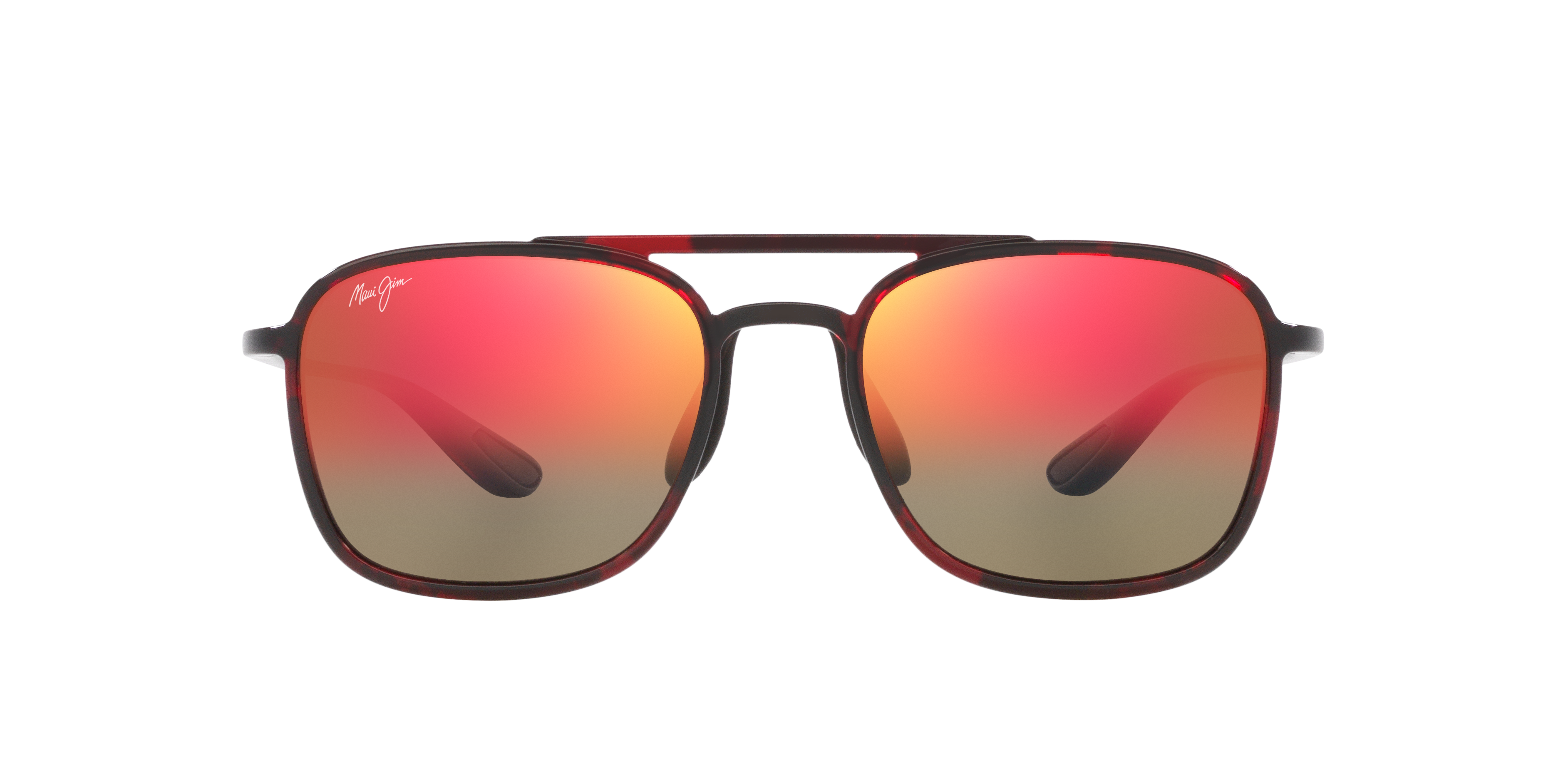 Maui Jim Keokea XXS (55 - 20) with Red lenses and Tortoise frame