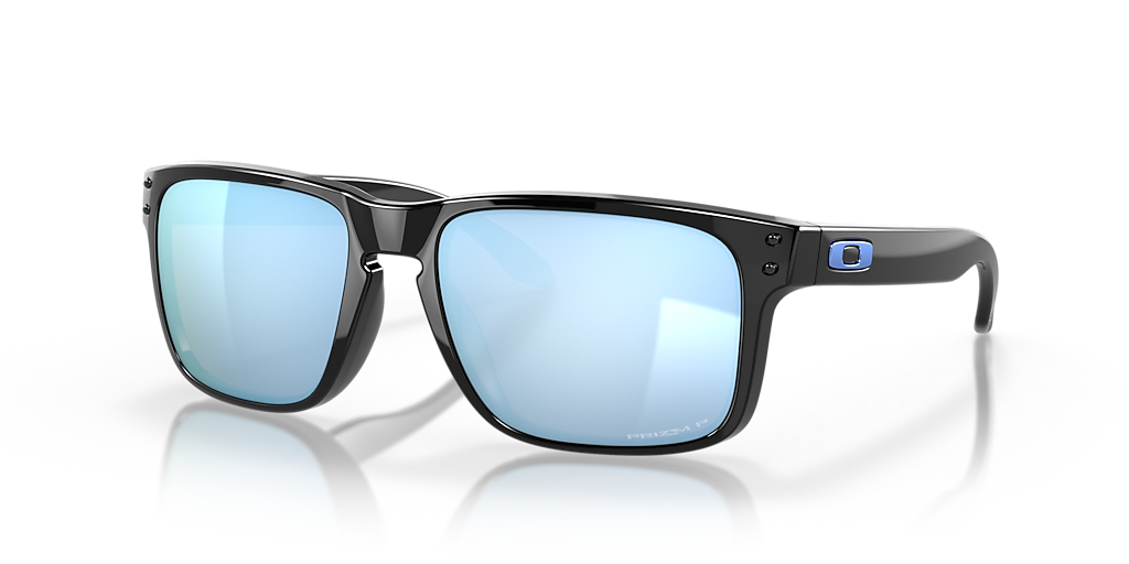OAKLEY HOLBROOK 偏光サングラス 青レンズ Oakley Holbrook™ XL (57 - 18) with Blue lenses and Black frame