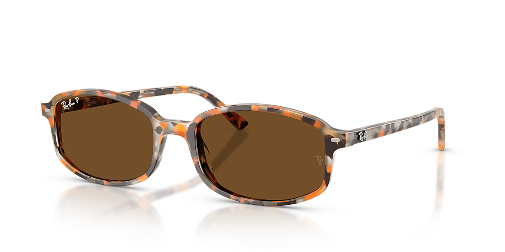 Ray-Ban Sam L (56 - 19) with Brown lenses and Brown frame