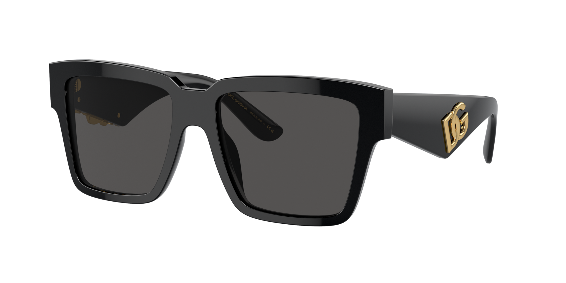 Dolce&Gabbana Woman Sunglass DG4436 -  Frame color: Black, Lens color: Dark Grey