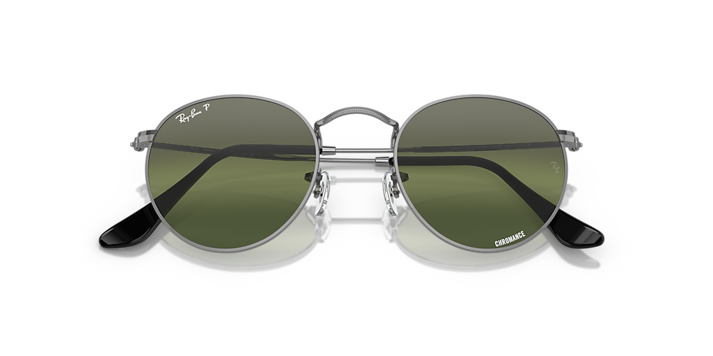 Ray-Ban Round Metal Polarized+ Lenses L (53 - 21) with Green