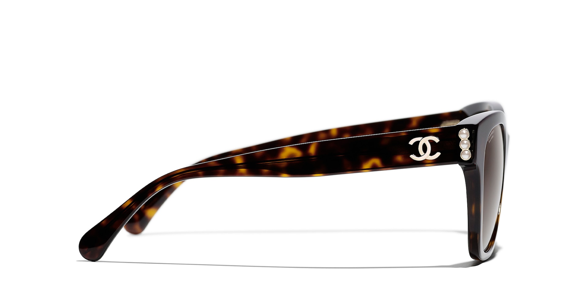 Chanel Square Sunglasses CH5482H M (54 - 17) with Brown lenses and