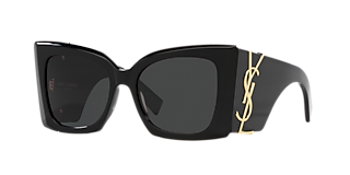 Saint Laurent SL 614 Mask XXL (90 - 190) with Black lenses and