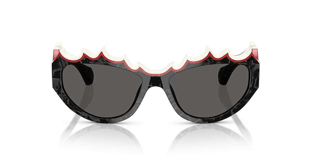 Alain Mikli A05514 S (54 - 16) with Grey lenses and Black frame