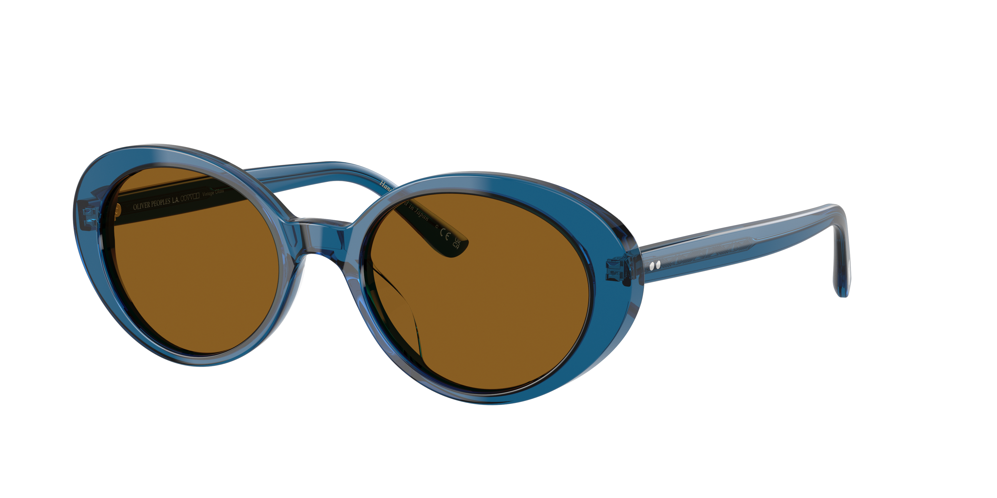 Oliver Peoples Woman Sunglass OV5565SU Lumar -  Frame color: Tesukon Blue, Lens color: TRUE Brown