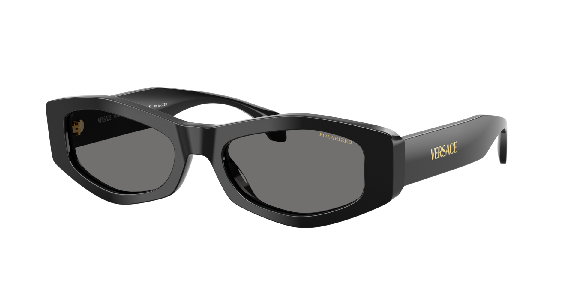 Versace VE4487 L (54 - 19) with Grey lenses and Black frame