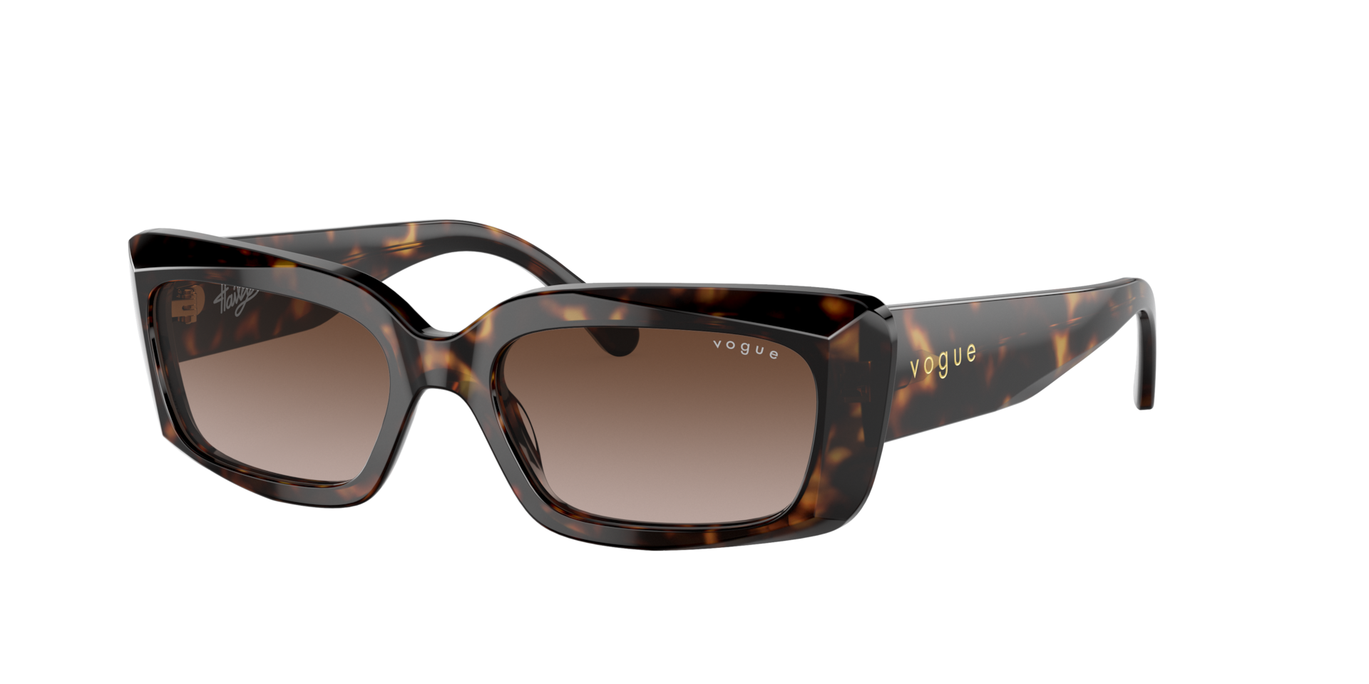 Vogue Eyewear Woman Sunglass VO5440S - Frame color: Dark Havana, Lens color: Brown Gradient