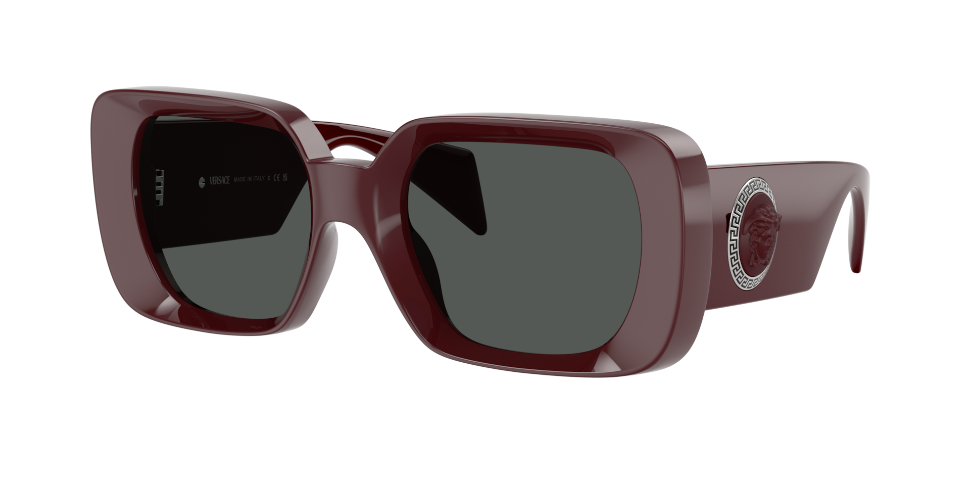 Versace Femme Sunglass VE4473U - Couleur du Monture Bordeaux Couleur de Lentille Gris fonc 175 €