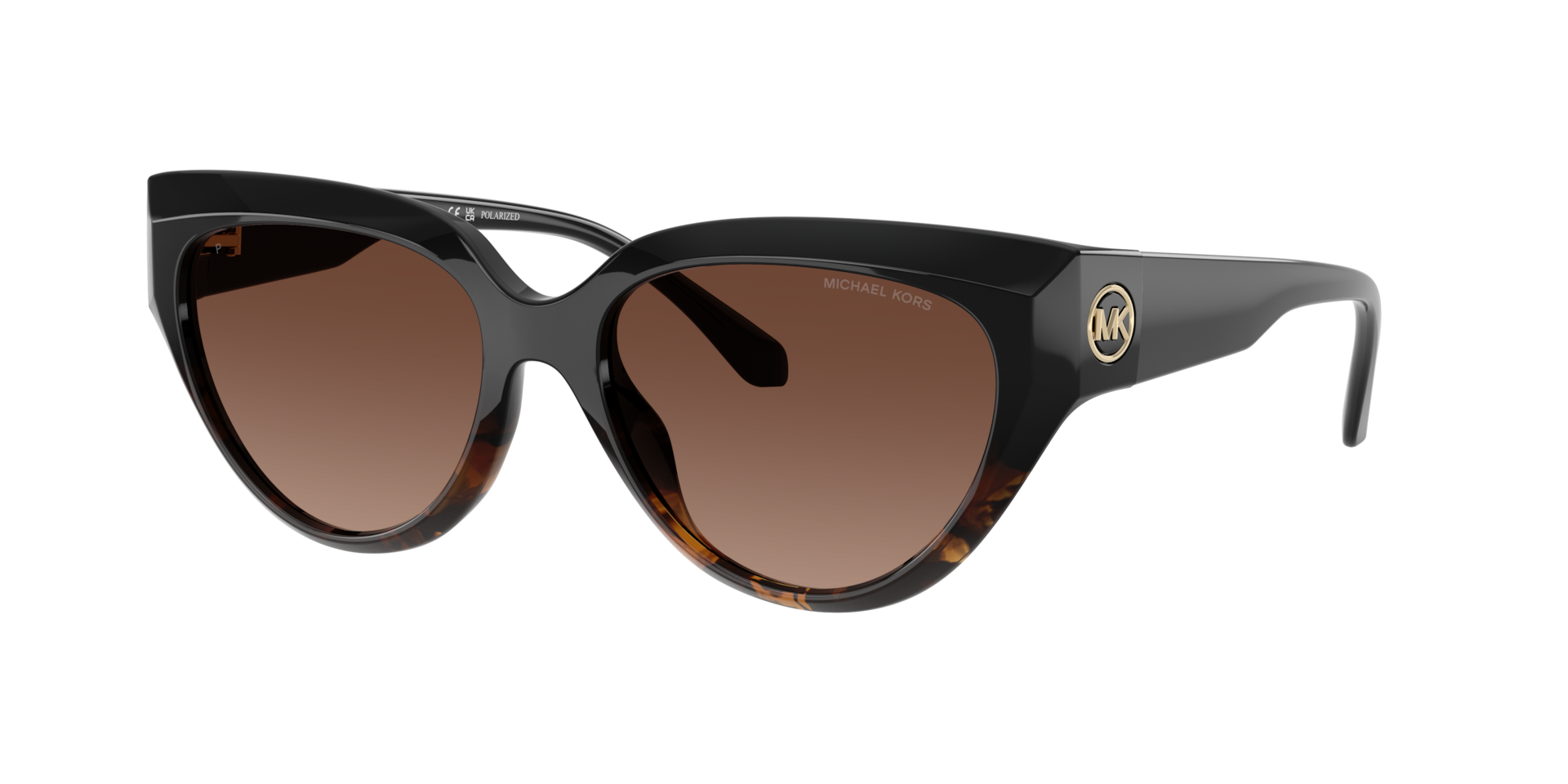 Michael Kors Boca Raton L (55 - 17) with Brown lenses and Tortoise