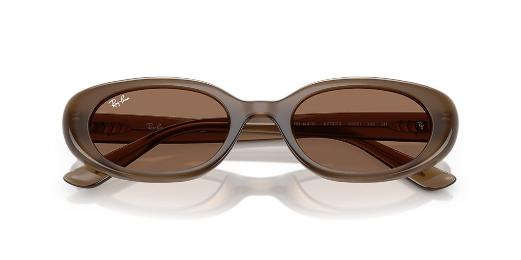Ray-Ban RB4441D Bio-Based L (53 - 21) with Brown lenses and Brown