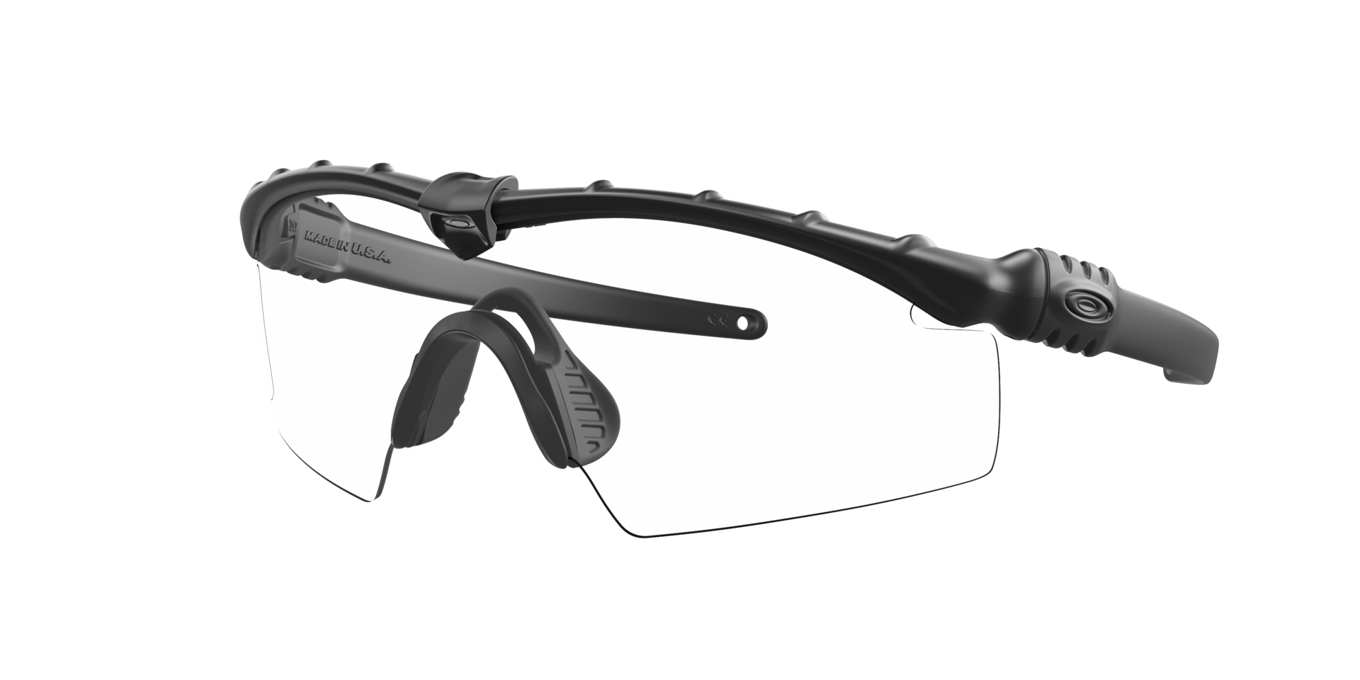 Oakley Hombre Sunglass Industrial M Frame® 3.0 PPE - Color del Marco: Negro, Color de la Lente: Transparente