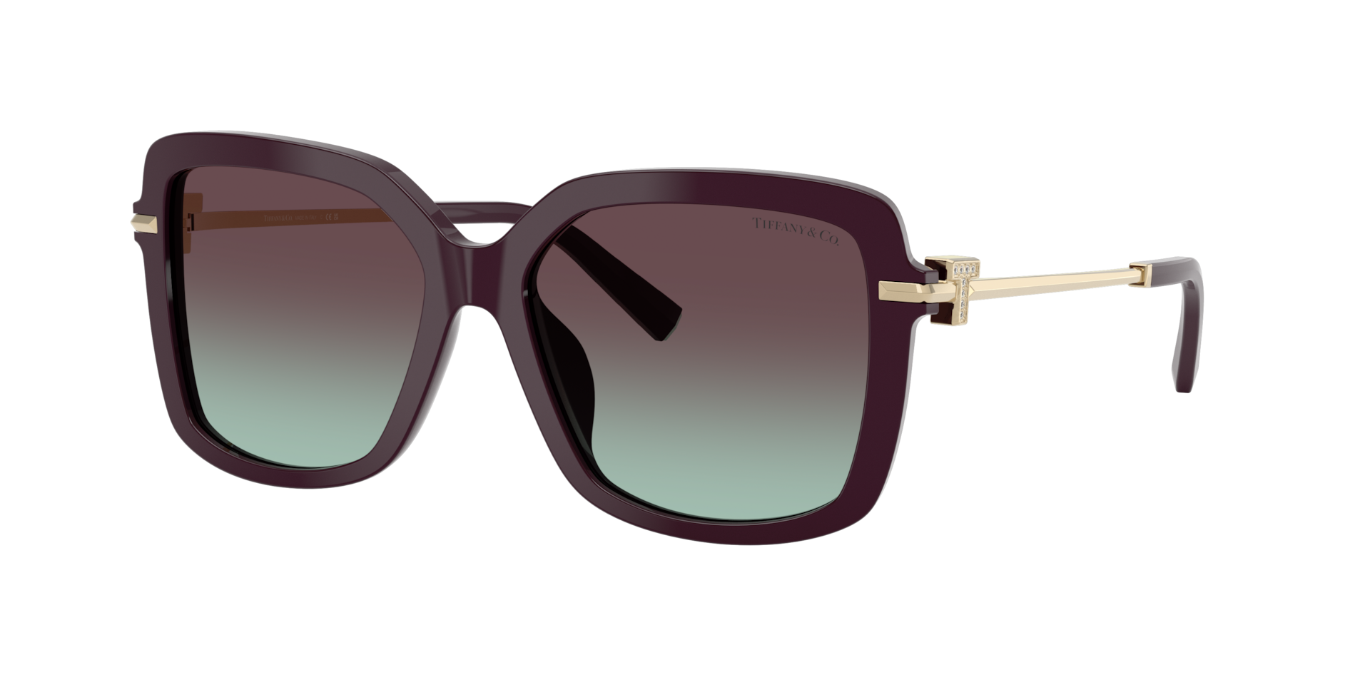 Tiffany & Co. Woman Sunglass TF4252B -  Frame color: Deep Kunzite, Lens color: Azure/Violet
