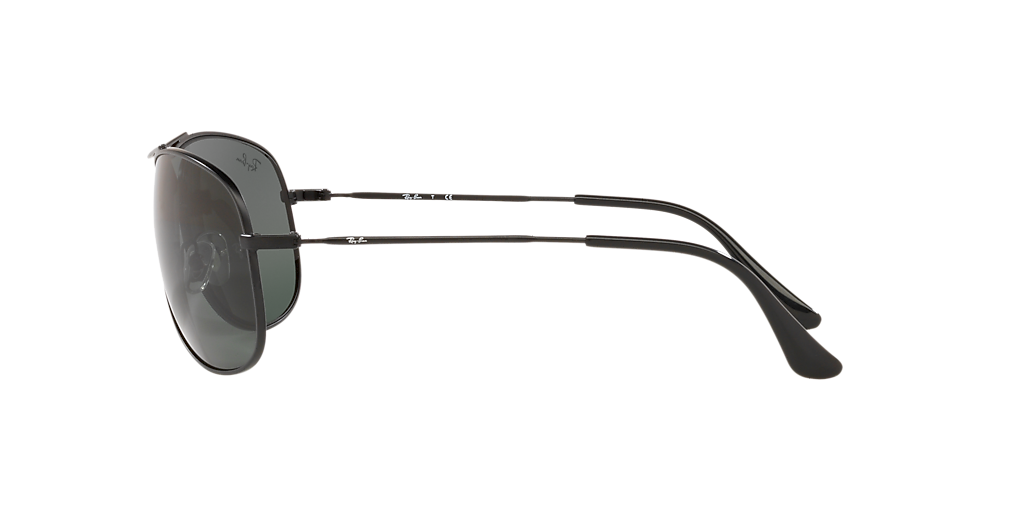 Ray-Ban RB3293 S (63 - 13) with Green lenses and Black frame