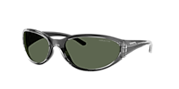 Arnette Raven L (64 - 18) com Lentes Cinza e Armação Preto