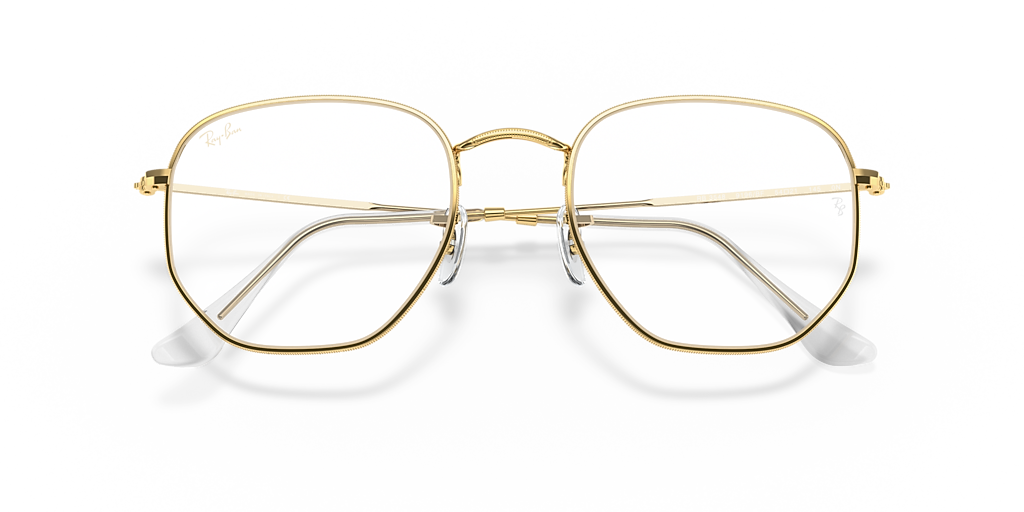 Ray-Ban Hexagonal Blue-Violet Light Clear M (51 - 21) with