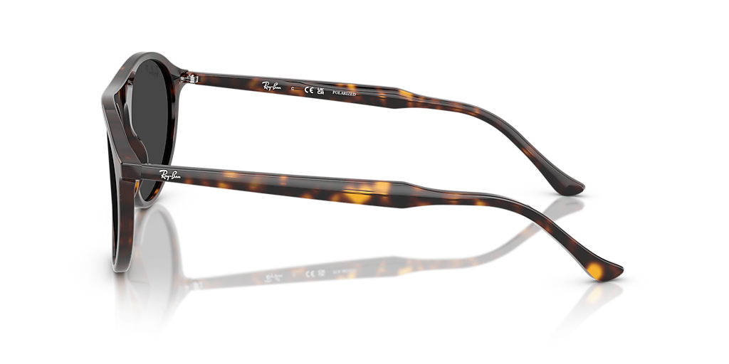 Ray-Ban RB2215 XL (56 - 20) with Black lenses and Tortoise frame