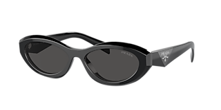 Prada PR A23S M (60 - 17) with Grey lenses and Black frame
