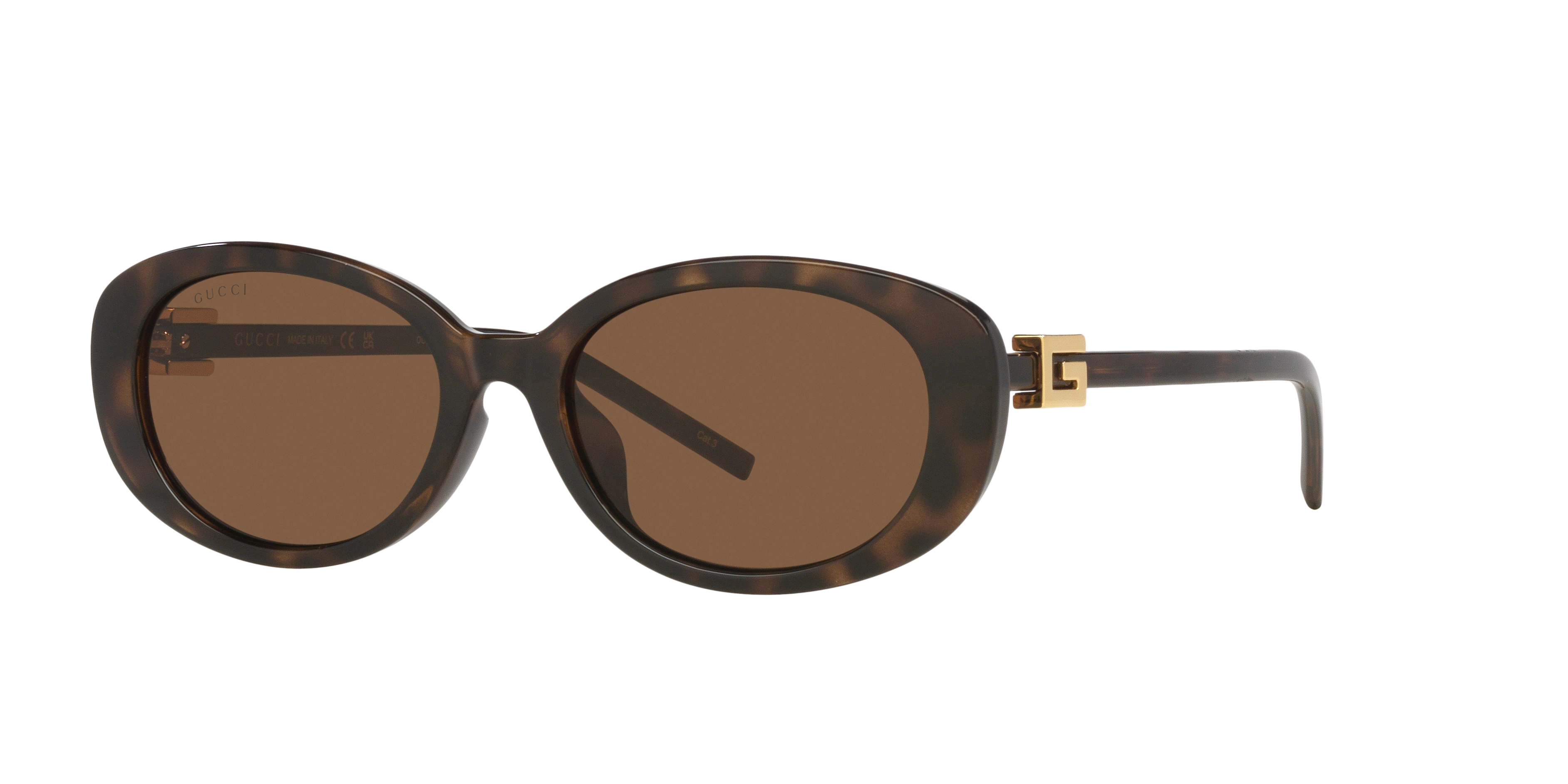 Gucci Woman Sunglass GG1684SA -  Frame color: Tortoise, Lens color: Brown