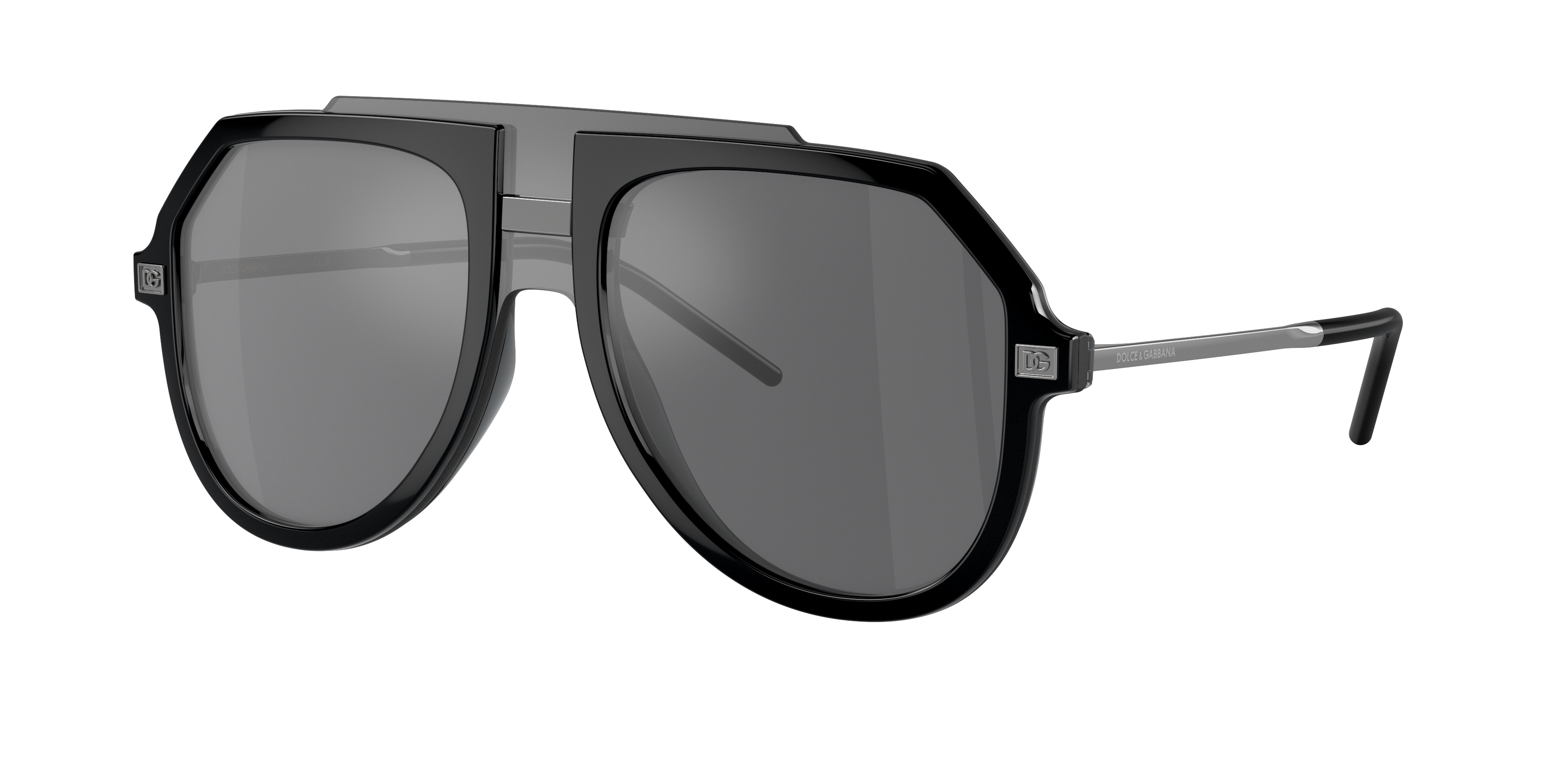 Dolce&Gabbana DG6195 XL (0 - 145) with Grey lenses and Black frame