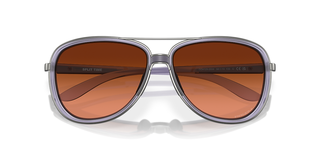 Oakley Split Time L (58 - 13) with Brown lenses and Violet frame