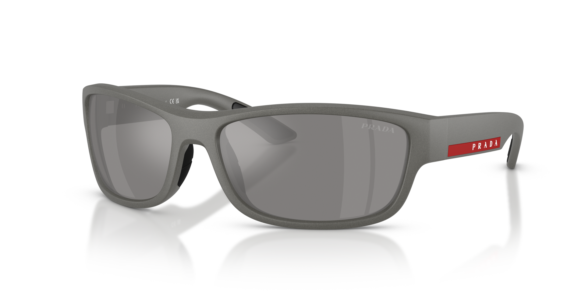 Prada Linea Rossa PS C04S XXL (65 - 17) with Silver lenses and