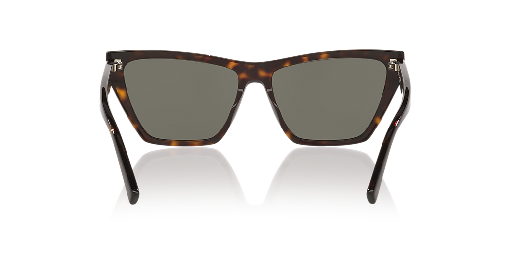 Saint Laurent SL M103 M (58 - 15) with Grey lenses and Tortoise