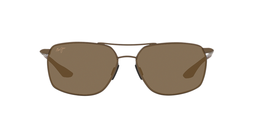 Maui Jim Puu Kukui XL (58 - 16) with Copper lenses and Brown frame