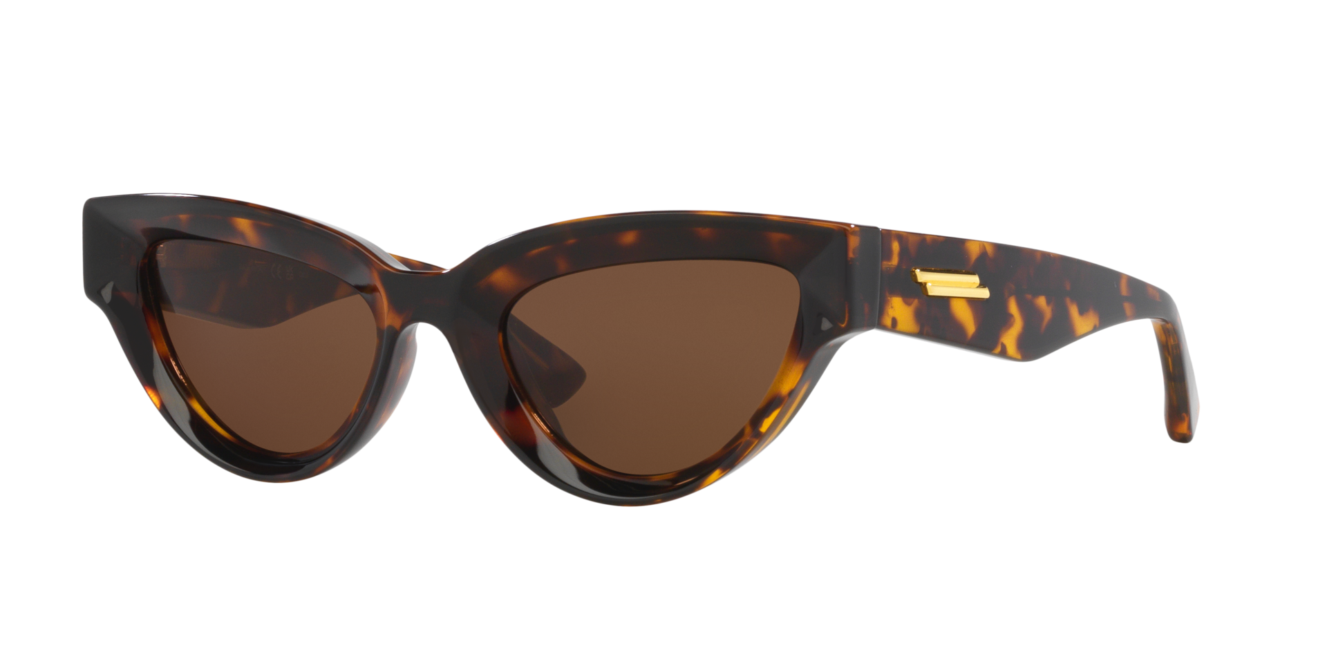 Bottega Veneta Femme Sunglass BV1249S - Couleur du Monture caille Couleur de Lentille Brun 370 €