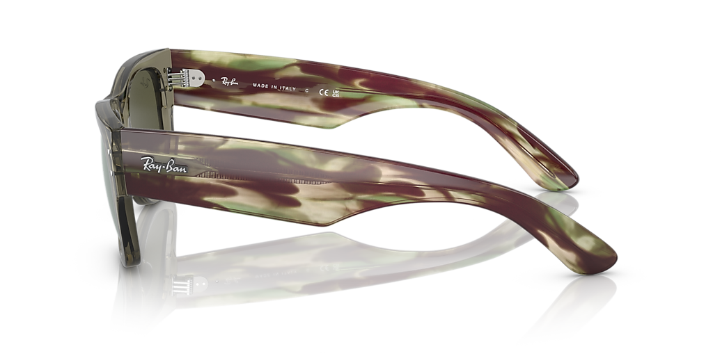 Ray-Ban Mega Wayfarer M (51 - 21) with Silver lenses and Green