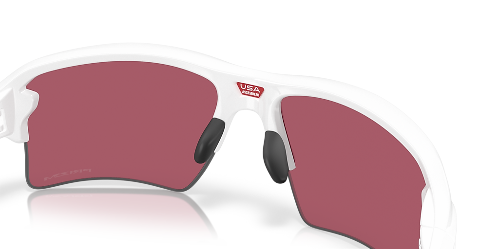 Oakley Flak® 2.0 XXL M (63 - 10) with Red lenses and White frame