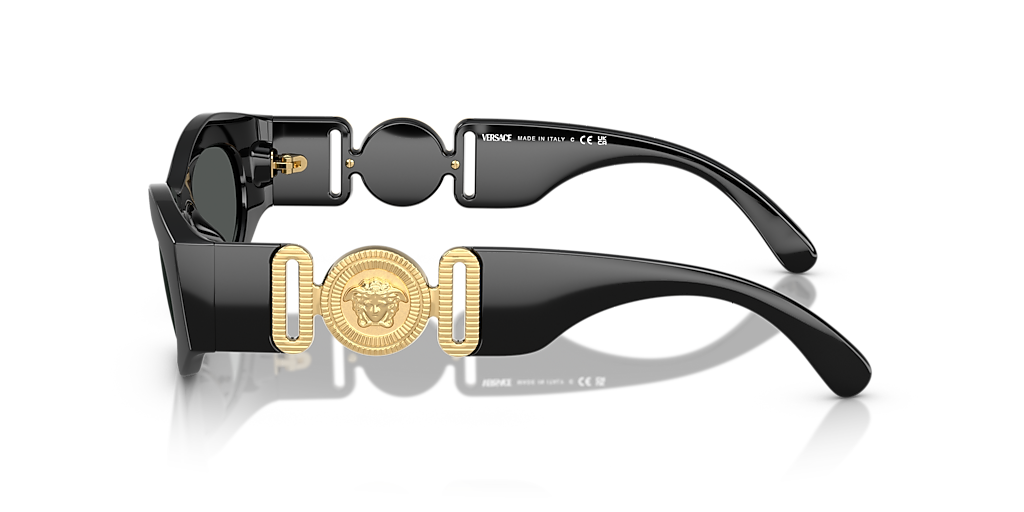 Versace VE4480U L (51 - 18) with Grey lenses and Black frame 