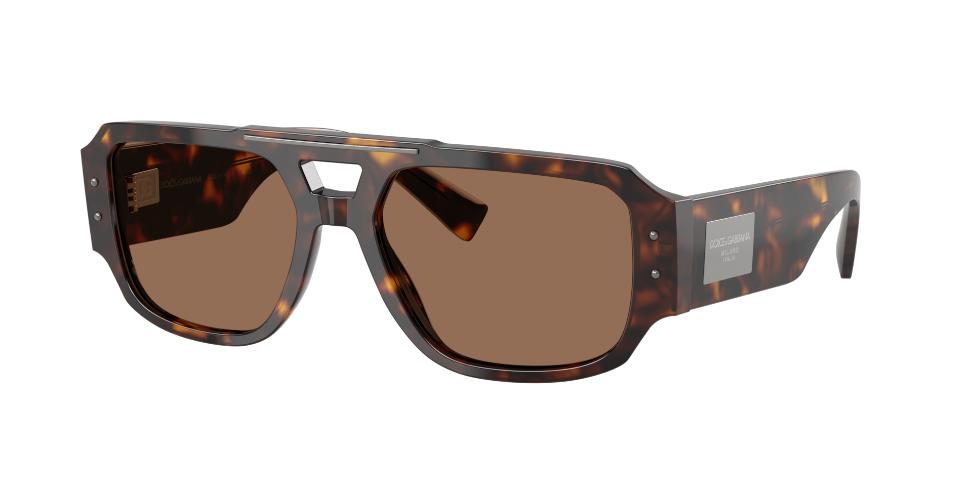 Dolce&Gabbana DG4482 XL (57 - 18) with Brown lenses and Tortoise