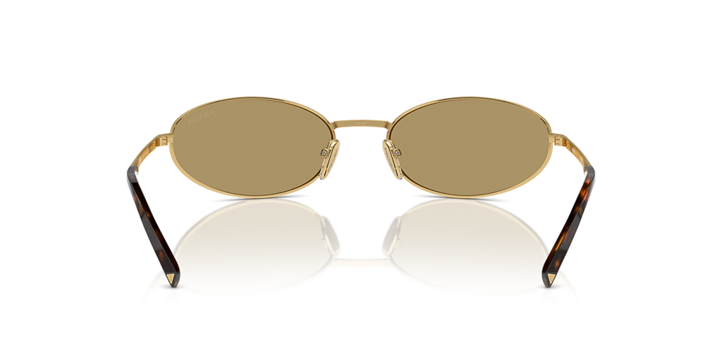 Prada PR A59S L (59 - 19) with Green lenses and Gold frame