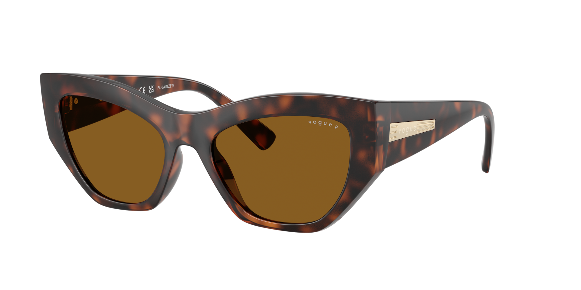 Vogue Eyewear Mujer Polarizadas Marrón Oscuro Sunglass Vo5607s - Color Del Marco: Habana Oscuro Total, Color De La Lente: